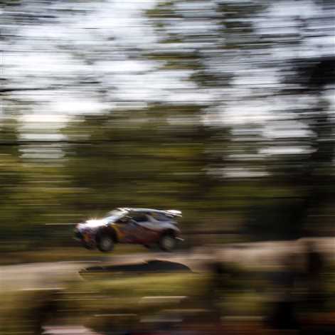 Citroëny C3 WRC w Grand Prix Finlandii