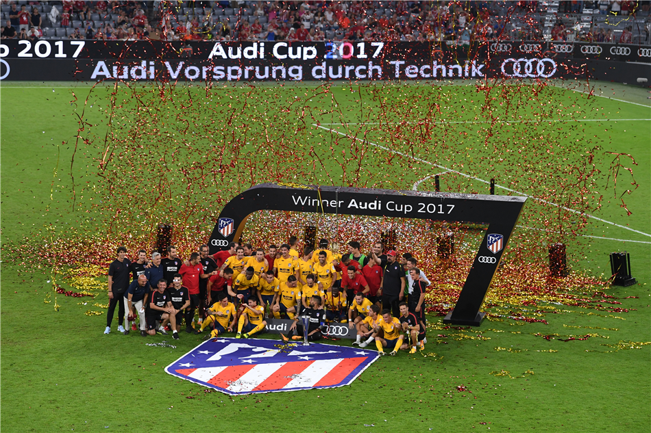 Atlético de Madrid wygrywa Audi Cup 2017