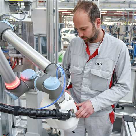 Współpraca człowiek – robot: KLARA na linii produkcyjnej Audi