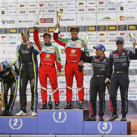 José Suárez i Peugeot 208 T16 z I miejscem na podium w Rajdzie Rzeszowskim