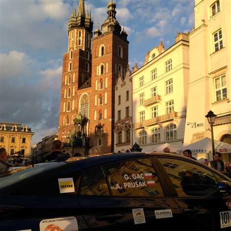 Toyota Prius w Rajdzie Polski Historycznym