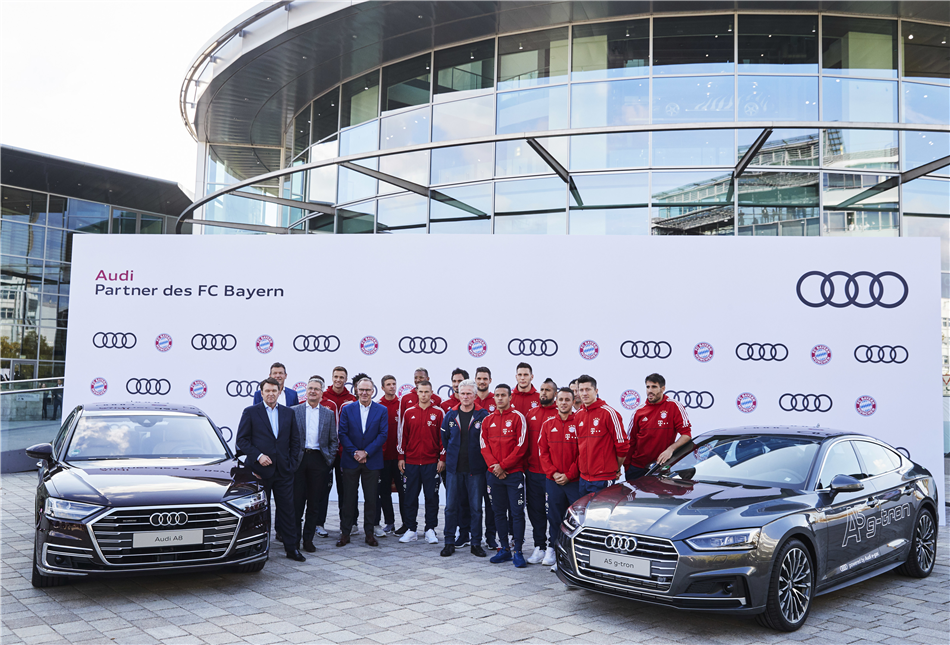 Audi dla piłkarzy Bayernu Monachium