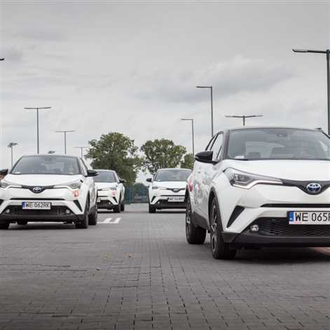 Wicemistrzowie Europy wybrali Toyotę C-HR Hybrid