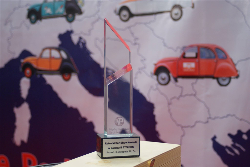Nagroda dla Citroena podczas Retro Motor Show