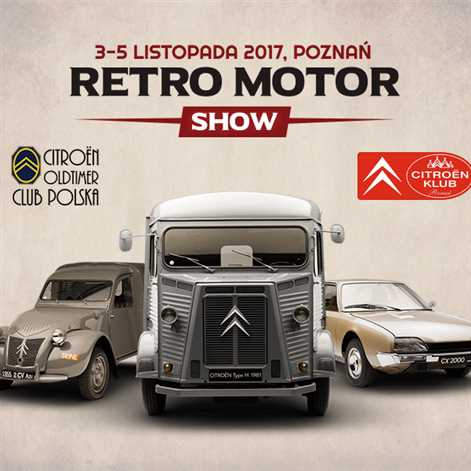 Nagroda dla Citroena podczas Retro Motor Show