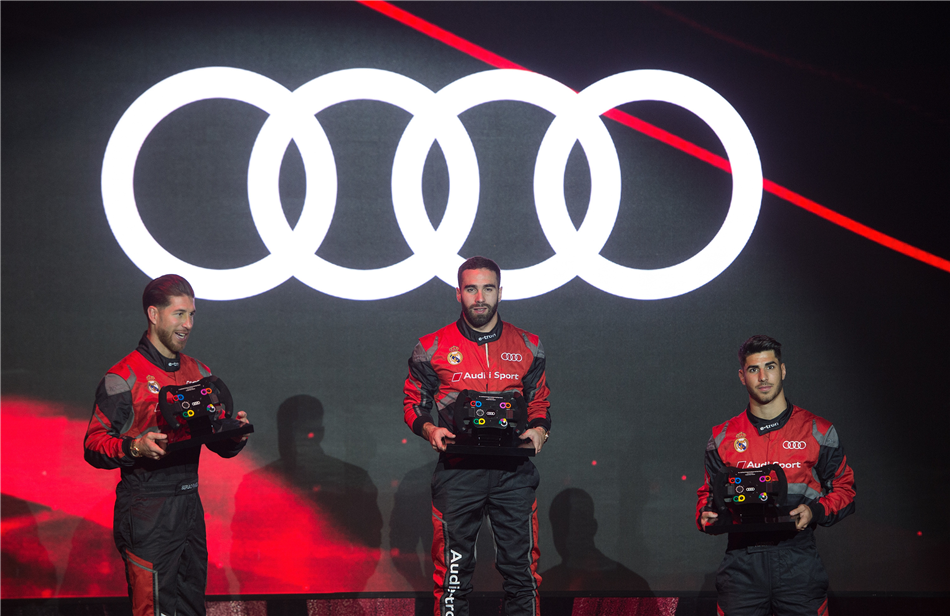 Audi przekazało samochody gwiazdom Realu Madryt