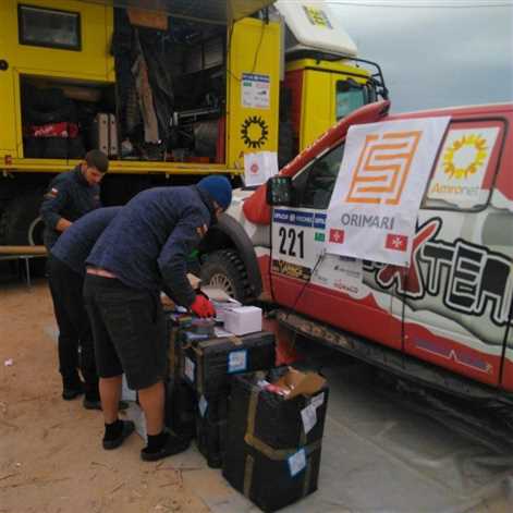 R-Six Team pechowo w Africa Eco Race