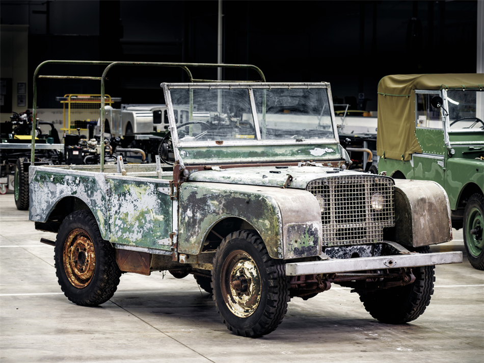 Land Rover wystawi odnaleziony prototyp z 1948 roku