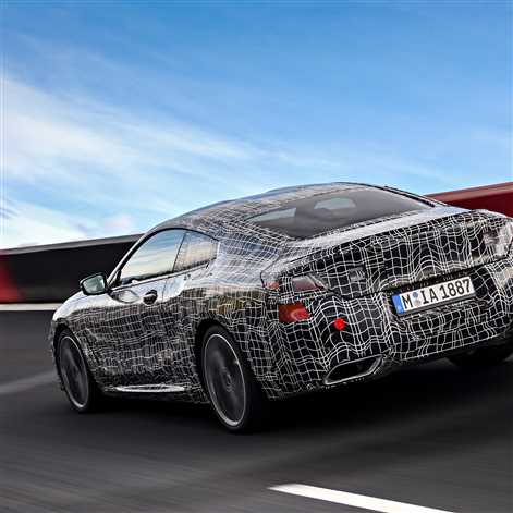 Testy nowego BMW serii 8 Coupe