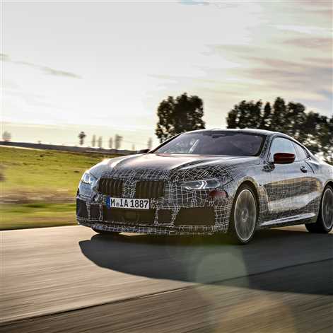 Testy nowego BMW serii 8 Coupe