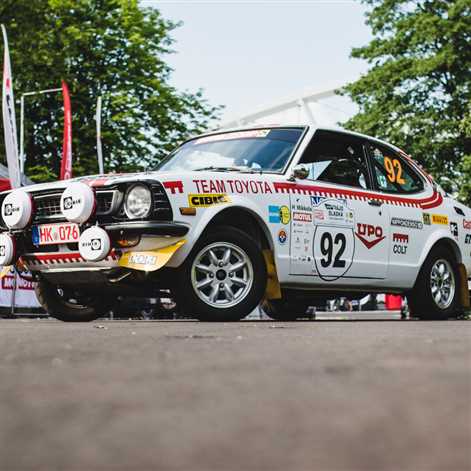 Toyota z początków WRC pojechała w Rajdzie Śląska