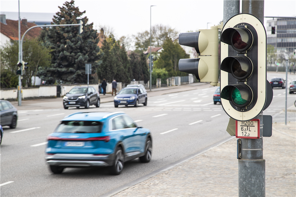Samochody Audi komunikują się z sygnalizacją świetlną