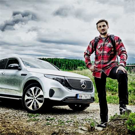 Polski alpinista ambasadorem elektrycznego SUV-a Mercedesa