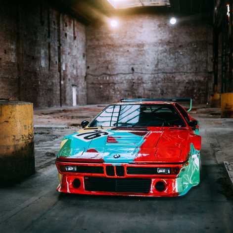 BMW M1 pomalowane przez Andy