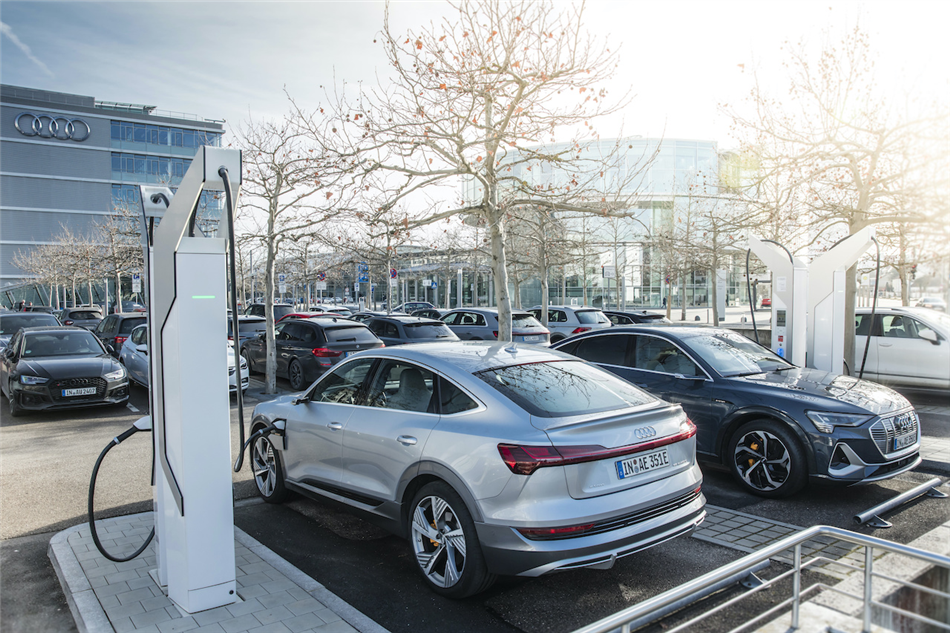 Audi zainwestuje niemal 100 milionów euro w infrastrukturę ładowania samochodów elektrycznych