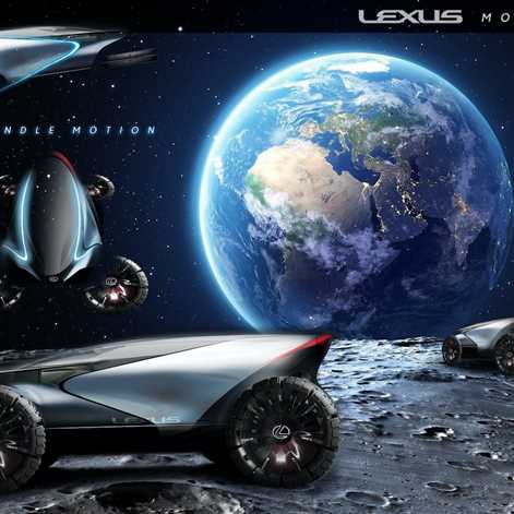 Lexus pokazuje, jak może wyglądać życie na Księżycu