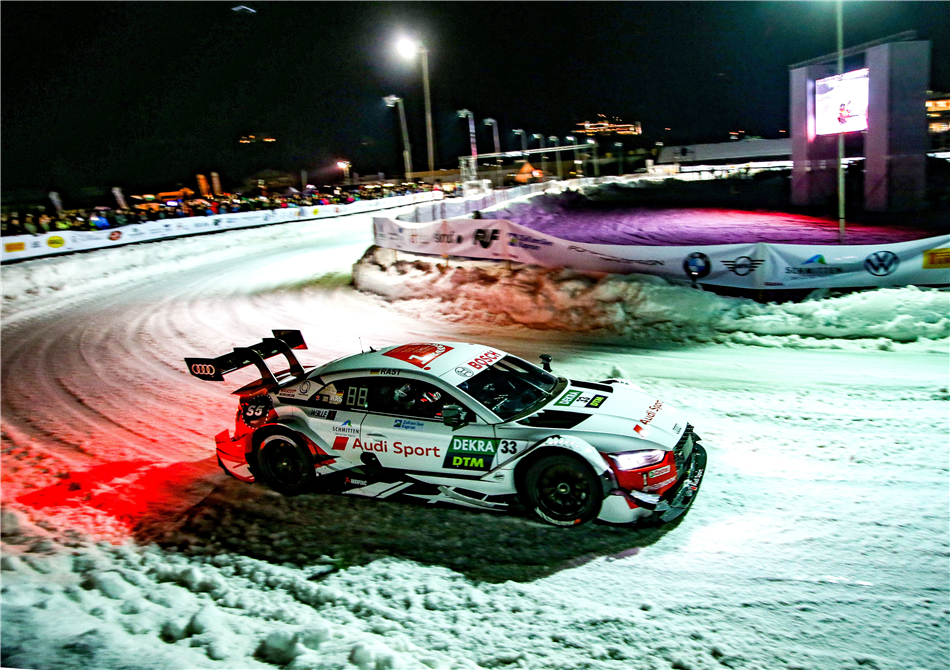 Kierowcy Audi dali show podczas GP Ice Race