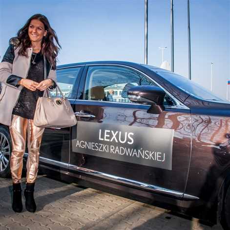 Nowy Lexus GS dla Agnieszki Radwańskiej