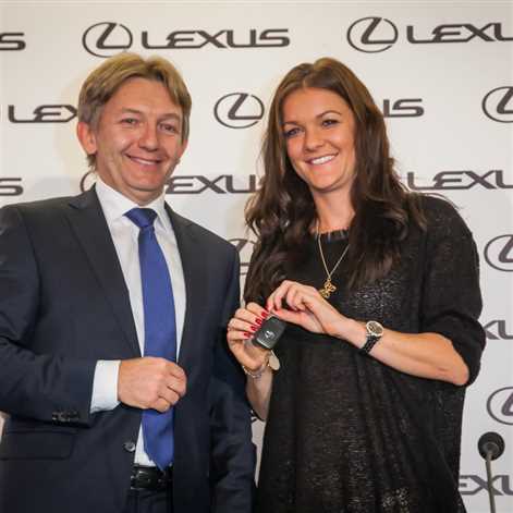 Nowy Lexus GS dla Agnieszki Radwańskiej