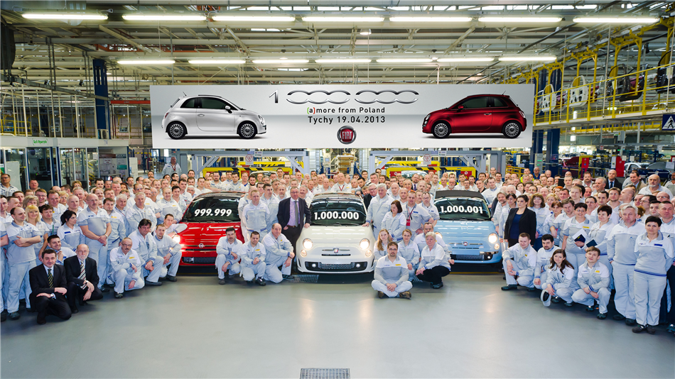 Milion modeli Fiata 500 wyprodukowanych w Polsce