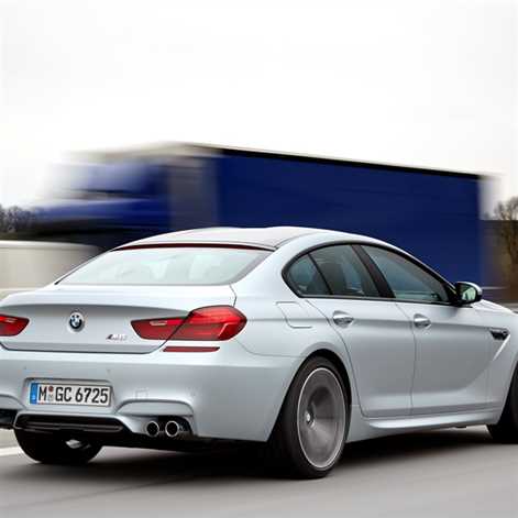 Wysokie osiągi i luksus: BMW M6 Gran Coupe