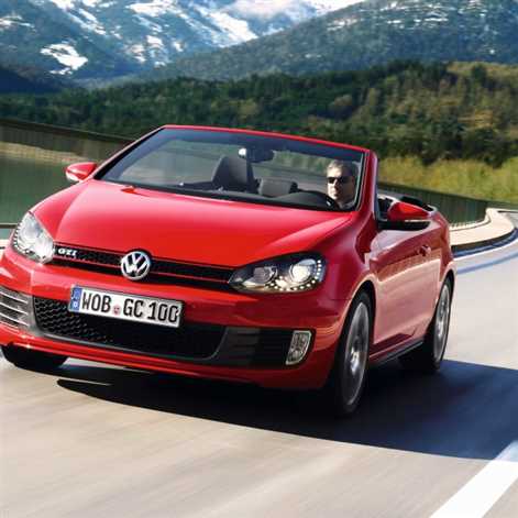 Volkswagen Golf Cabrio - galeria dla miłośników marki