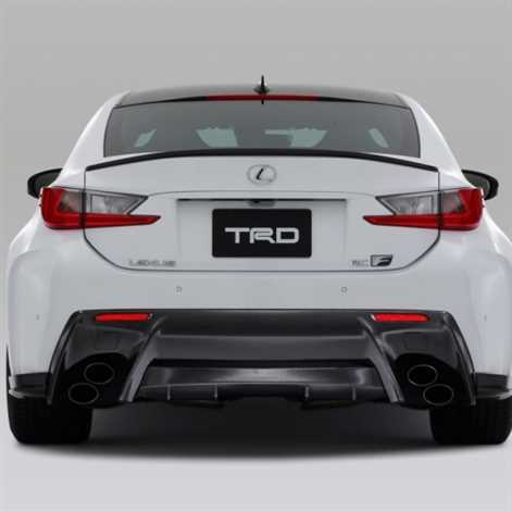 Lexus RC F z pakietem TRD: tuning za ponad 120 000 zł