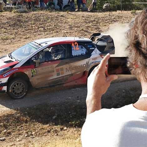 Zobacz siebie, jak kibicujesz Yarisowi WRC