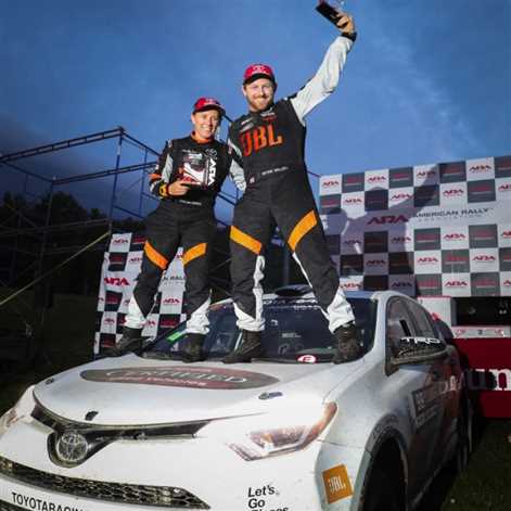 Toyota Rally RAV4 Ryana Millena niezwyciężona w rajdowych mistrzostwach ARA 2017 w USA
