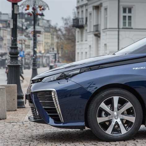 Toyota Mirai po raz pierwszy w Polsce