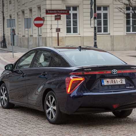 Toyota Mirai po raz pierwszy w Polsce