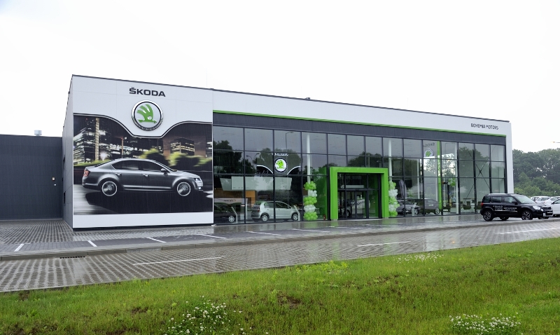 Bohemia Motors: nowy salon ŠKODY