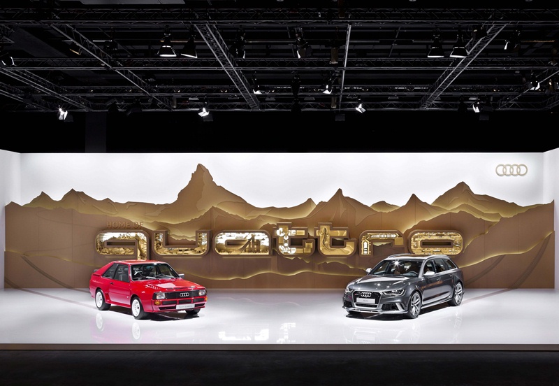 Wycinanka quattro: Audi na targach Design Miami/Bazylea