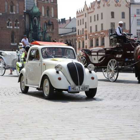 Fiat 500 Topolino w Krakowie