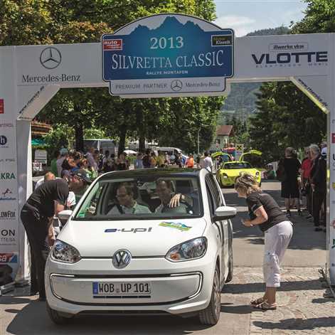 Volkswagen wygrywa w rajdzie Silvretta 2013