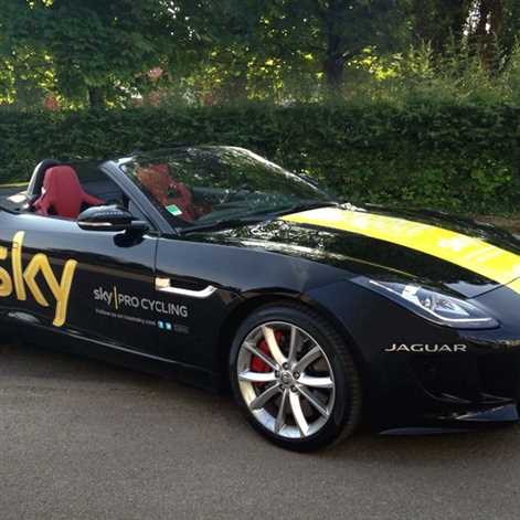 Jaguar i Team Sky świętują sukces w TDF