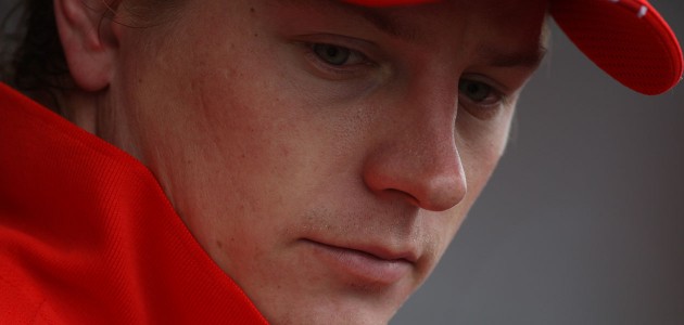 Raikkonen w sezonie 2014 w barwach Ferrari