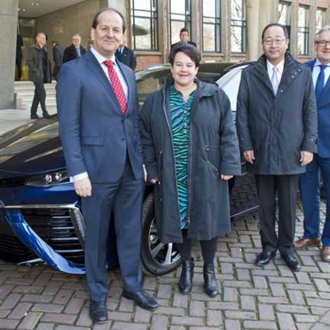 Toyota Mirai symbolem holenderskiej prezydencji w Radzie Europy