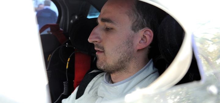 Kubica za kierownicą Fiesty WRC w sezonie 2014