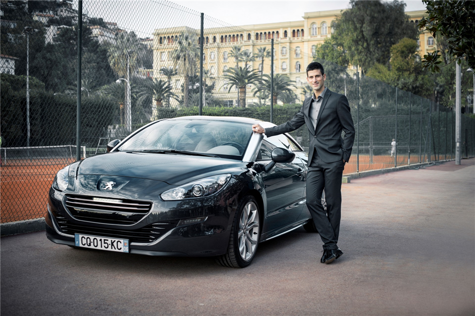 Novak Djokovic ambasadorem Peugeota