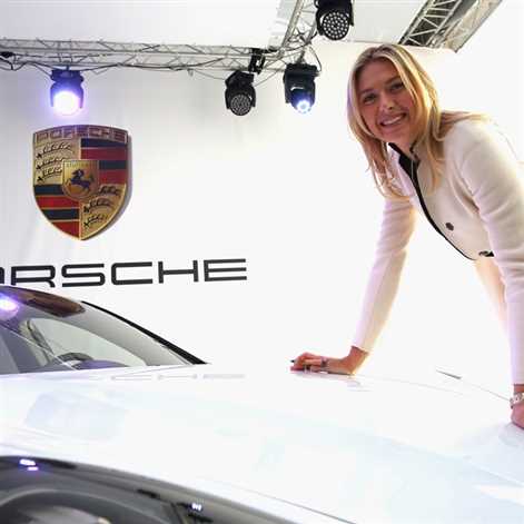 Maria Sharapova i jej Porsche Panamera GTS