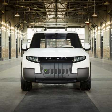 Toyota U2 Urban Utility Concept: SUV przyszłości do miasta