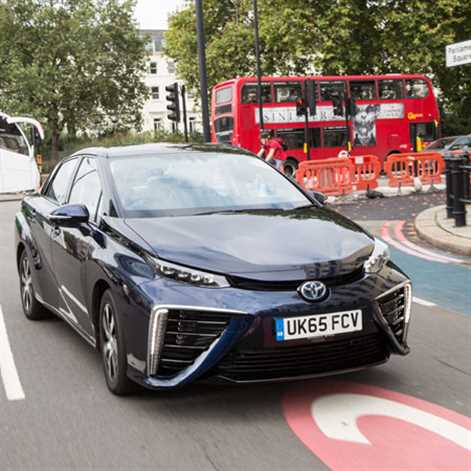 Toyota Mirai podbija Londyn