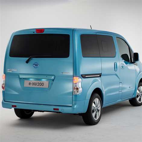W pełni elektryczny Nissan e-NV200