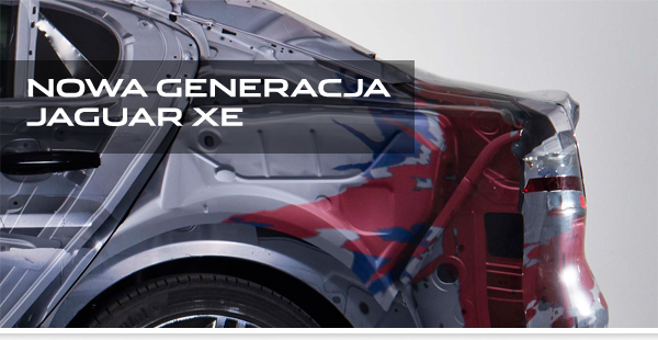 Wizytówka nowego Jaguara XE