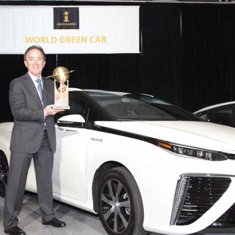  Toyota Mirai otrzymała tytuł World Green Car of The Year 2016