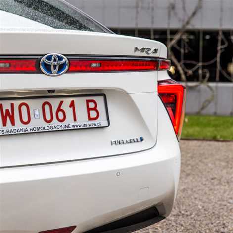  Pierwsze Toyoty Mirai zostały zarejestrowane w Polsce 