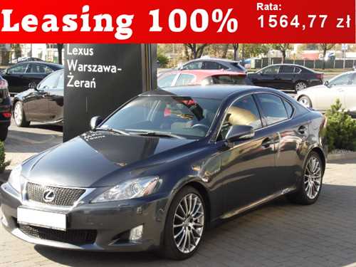 Lexus IS 250 F Sport aut Benzyna, 2010 r.
