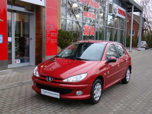 Peugeot 206 1.4 Generation Salon 1wł Benzyna, 2008 r.