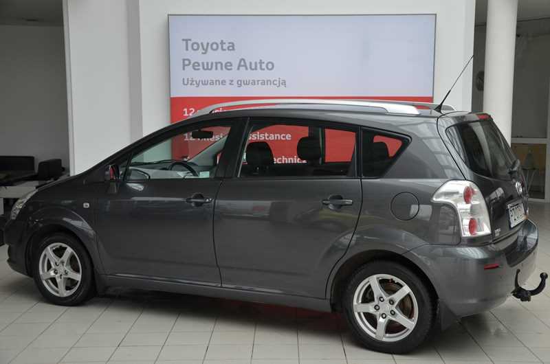 Toyota Corolla Verso 1.8 SOL Benzyna, 2008 r. autoranking.pl